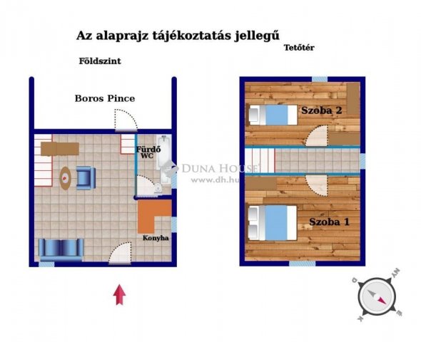 Eladó nyaraló, Pákozdon 29.6 M Ft, 2 szobás