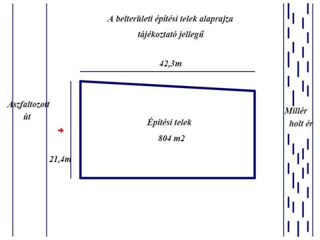 Eladó telek, Besenyszögön 8.9 M Ft / költözzbe.hu