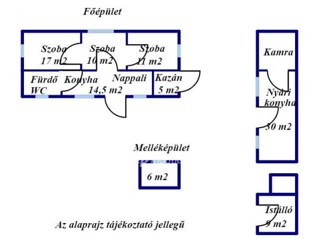 Eladó nyaraló, Kecskeméten 44 M Ft, 1+2 szobás