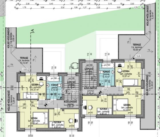 Eladó ikerház, Diósdon 144.9 M Ft, 4+1 szobás