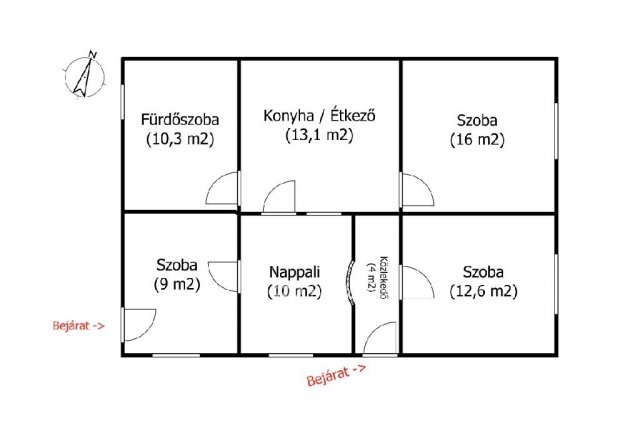 Eladó családi ház, Bodrogkisfaludon 23 M Ft, 2+1 szobás