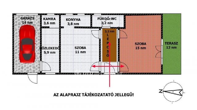 Eladó nyaraló, Harkányban 24.9 M Ft, 4 szobás