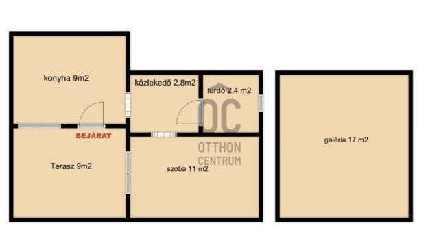 Eladó téglalakás, Budapesten, XX. kerületben 28.5 M Ft, 2 szobás
