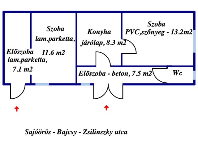 Eladó családi ház, Sajóörösön, Bajcsy-Zsilinszky úton