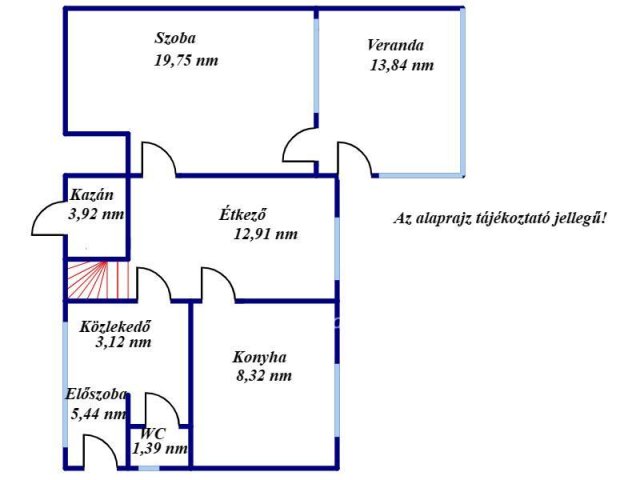 Eladó családi ház, Dobozon 31.9 M Ft, 3 szobás