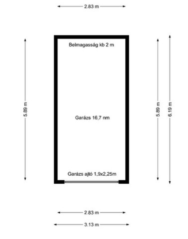 Eladó garázs, Nagykanizsán 4.999 M Ft / költözzbe.hu