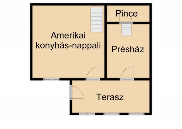 Eladó családi ház, Pécsett 19.9 M Ft, 2 szobás