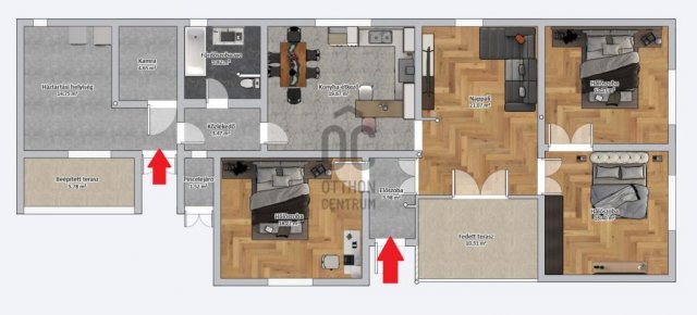 Eladó családi ház, Tótszentmártonon 37.5 M Ft, 4 szobás
