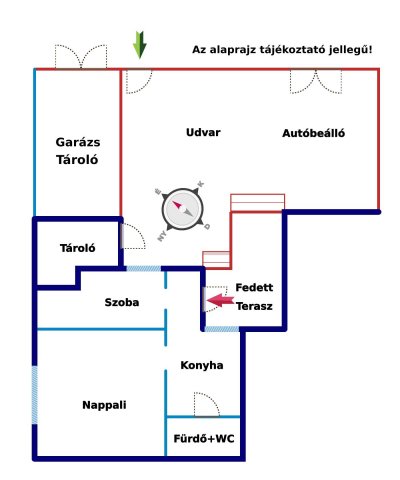 Eladó családi ház, Budapesten, XX. kerületben 34.9 M Ft