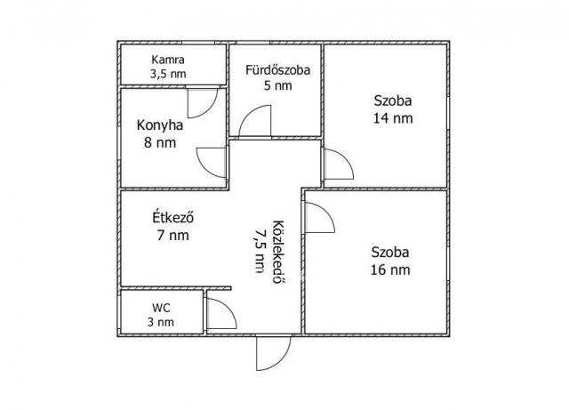 Eladó családi ház, Mindszenten 29 M Ft, 2 szobás