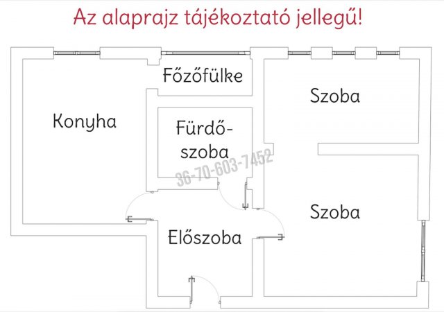 Eladó téglalakás, Budapesten, IX. kerületben 48 M Ft, 2 szobás