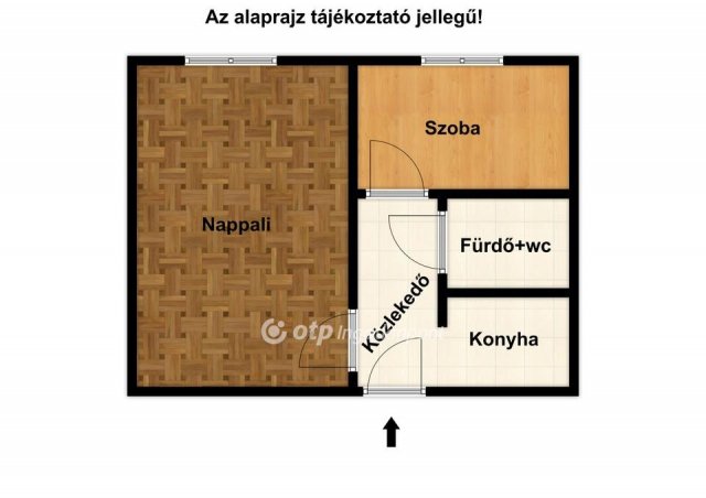 Eladó panellakás, Debrecenben 34.9 M Ft, 1+1 szobás