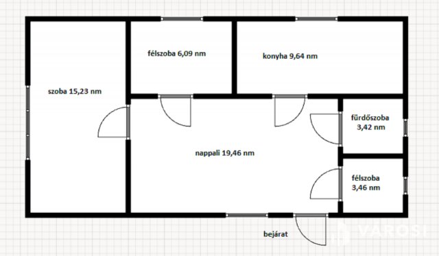 Eladó mezogazdasagi ingatlan, Soltvadkerten 13.9 M Ft, 2+2 szobás