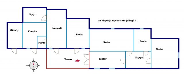 Eladó családi ház, Inkén 36 M Ft, 6 szobás