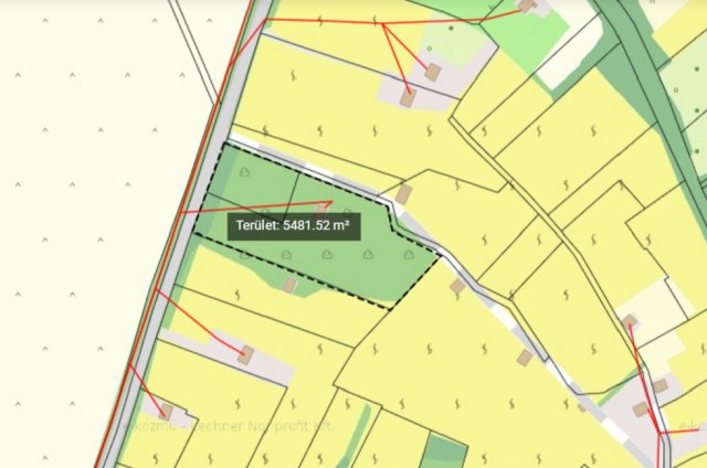 Eladó telek, Hegyszentmártonban 3.4 M Ft / költözzbe.hu