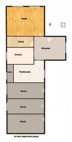 Eladó családi ház, Csákánydoroszlón 25 M Ft, 2 szobás