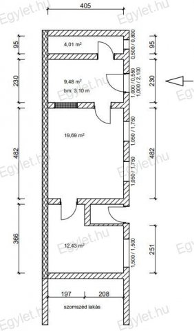 Eladó téglalakás, Budapesten, XX. kerületben 35.9 M Ft