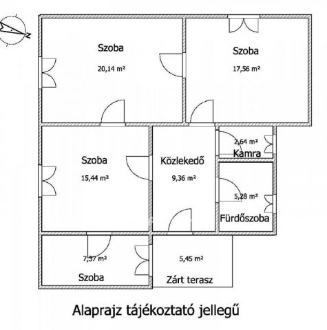 Eladó családi ház, Csányon 12.5 M Ft, 3 szobás