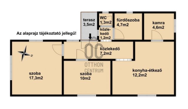 Eladó családi ház, Kisrécsén 19 M Ft, 2 szobás