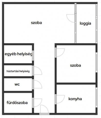 Eladó téglalakás, Nyíregyházán, Kert utcában 39.5 M Ft