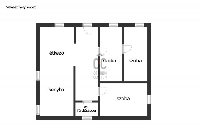 Eladó családi ház, Püspökladányban 35 M Ft, 3 szobás