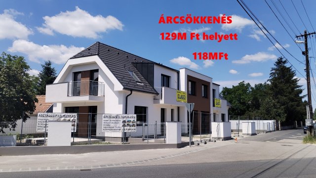 Eladó ikerház, Győrött 118 M Ft, 3+2 szobás