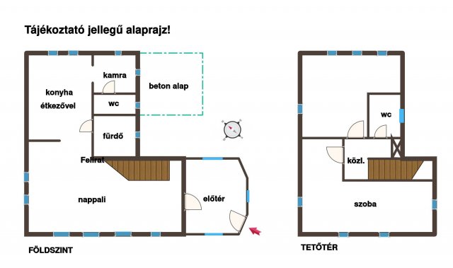 Eladó családi ház, Velencén 67.5 M Ft, 3 szobás