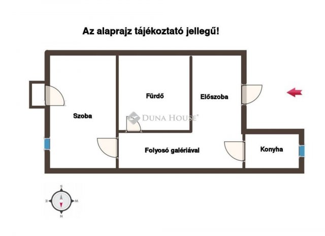 Eladó téglalakás, Budapesten, VIII. kerületben 46.9 M Ft