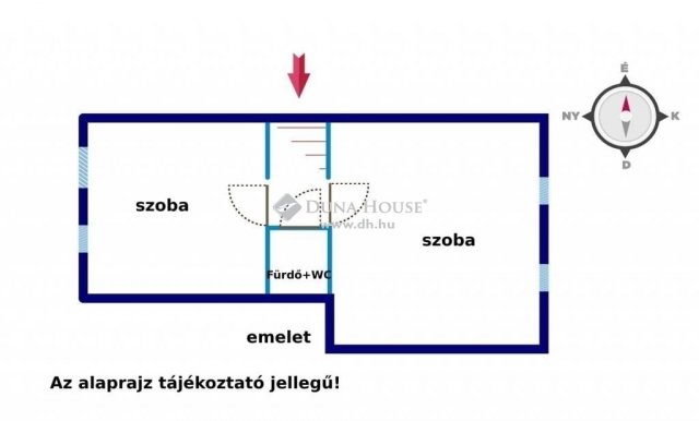 Eladó családi ház, Ercsiben 75 M Ft, 3 szobás