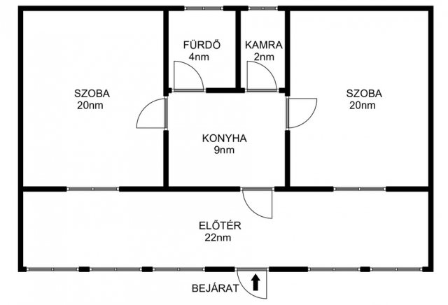 Eladó családi ház, Budaörsön, Petőfi utcában 49.9 M Ft