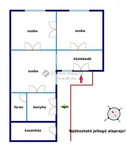 Eladó családi ház, Válon 35 M Ft, 3 szobás