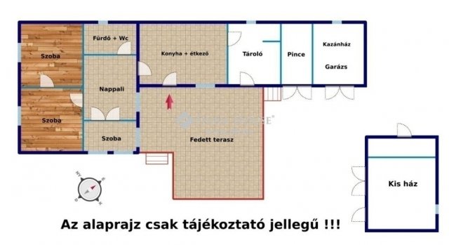 Eladó családi ház, Tápiószecsőn 37.9 M Ft, 4 szobás