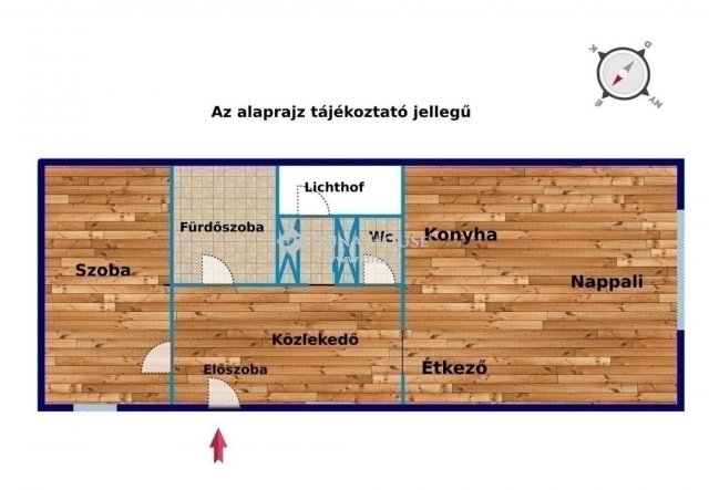 Eladó téglalakás, Budapesten, I. kerületben 109.9 M Ft, 2 szobás