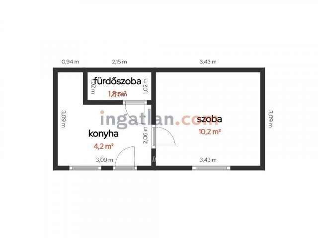 Eladó családi ház, Felsőlajoson 7.6 M Ft, 1 szobás