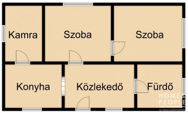 Eladó családi ház, Sándorfalván 23.49 M Ft, 2 szobás
