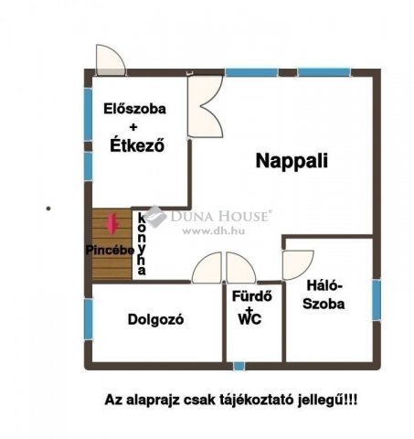 Eladó családi ház, Tahitótfalun 89 M Ft, 3 szobás