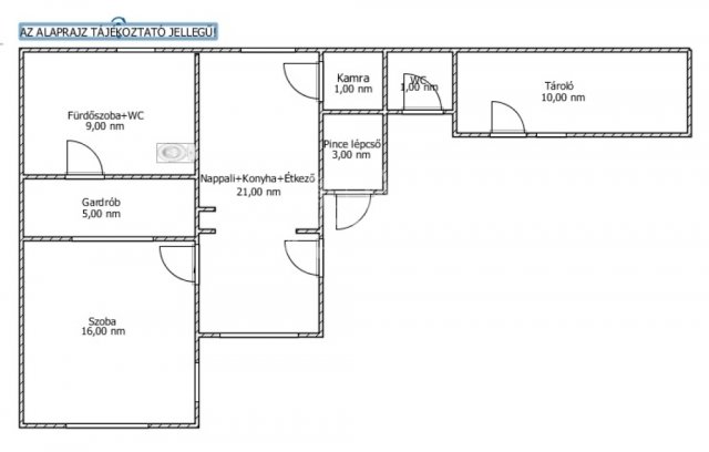 Eladó családi ház, Diósdon 88.95 M Ft, 4 szobás