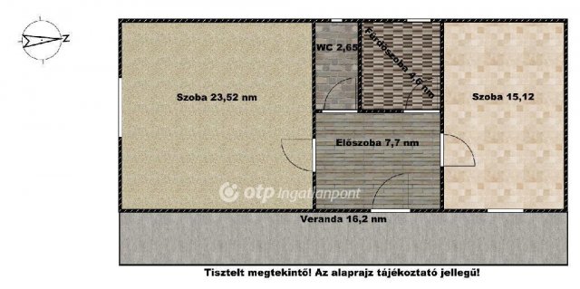 Eladó családi ház, Abádszalókban 24.9 M Ft, 2 szobás