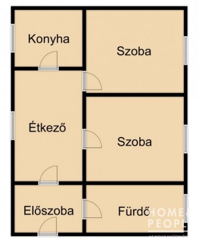 Eladó családi ház, Tiszaszigeten 12.9 M Ft, 2 szobás