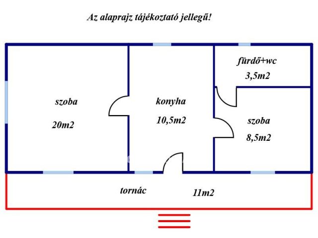 Eladó családi ház, Recsken 4.8 M Ft, 2 szobás