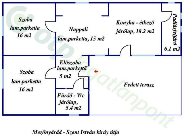 Eladó családi ház, Mezőnyárádon 27 M Ft, 3 szobás