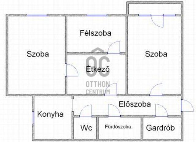 Eladó panellakás, Budapesten, IV. kerületben 49.99 M Ft, 3 szobás