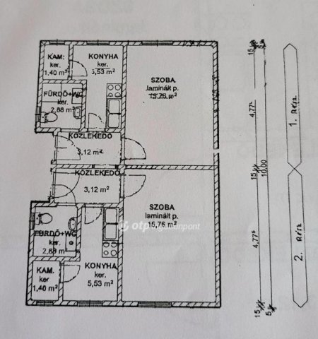 Eladó családi ház, Mikepércsen 41.9 M Ft, 2 szobás