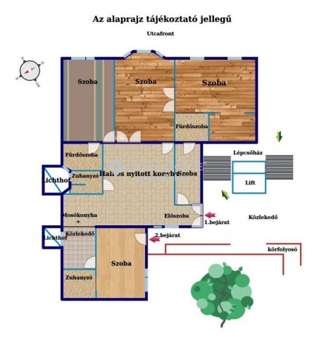 Eladó téglalakás, Budapesten, V. kerületben 203 M Ft, 5+1 szobás