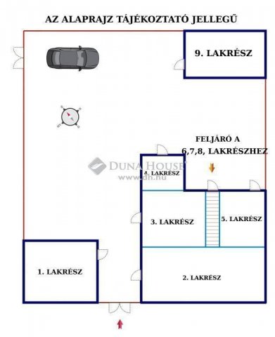 Eladó családi ház, Budapesten, XV. kerületben 85 M Ft, 9 szobás