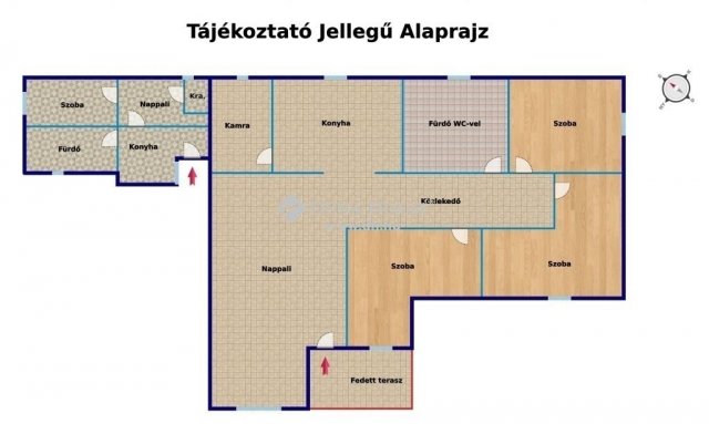 Eladó családi ház, Dömsödön 49.9 M Ft, 6 szobás