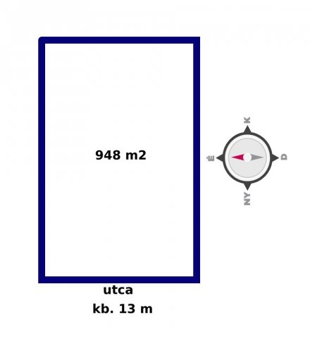 Eladó telek, Kőszárhegyen 5.95 M Ft / költözzbe.hu