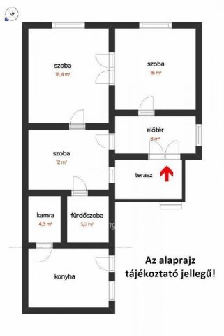 Eladó családi ház, Zagyvarékason 8 M Ft, 3 szobás