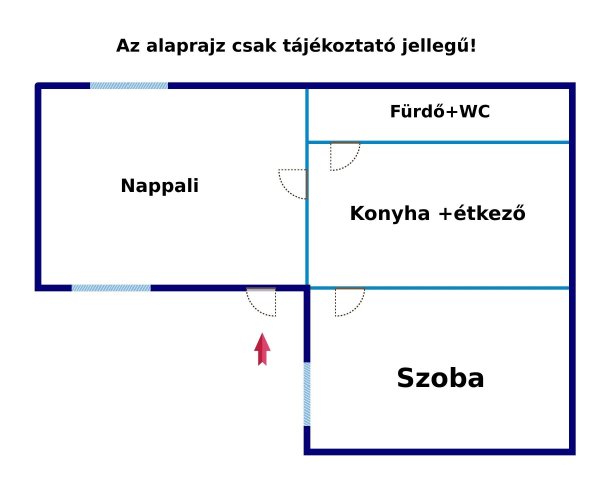 Eladó családi ház, Tápióbicskén 9.5 M Ft, 2 szobás