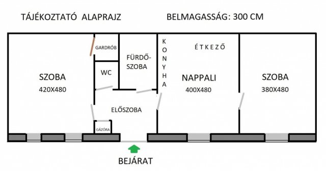 Eladó téglalakás, Budapesten, IX. kerületben 79.8 M Ft, 3 szobás